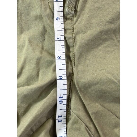 J. Jill Shorts Women's 12 green stretch bottoms w drawstring closure and pockets - Picture 11 of 14